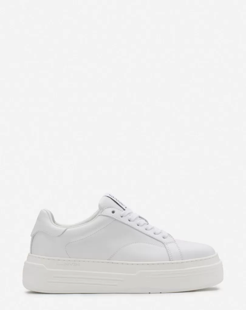 Store Ddb0 Leren Platform-Sneakers Vrouwen Sneakers