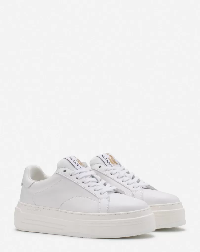 Store Ddb0 Leren Platform-Sneakers Vrouwen Sneakers