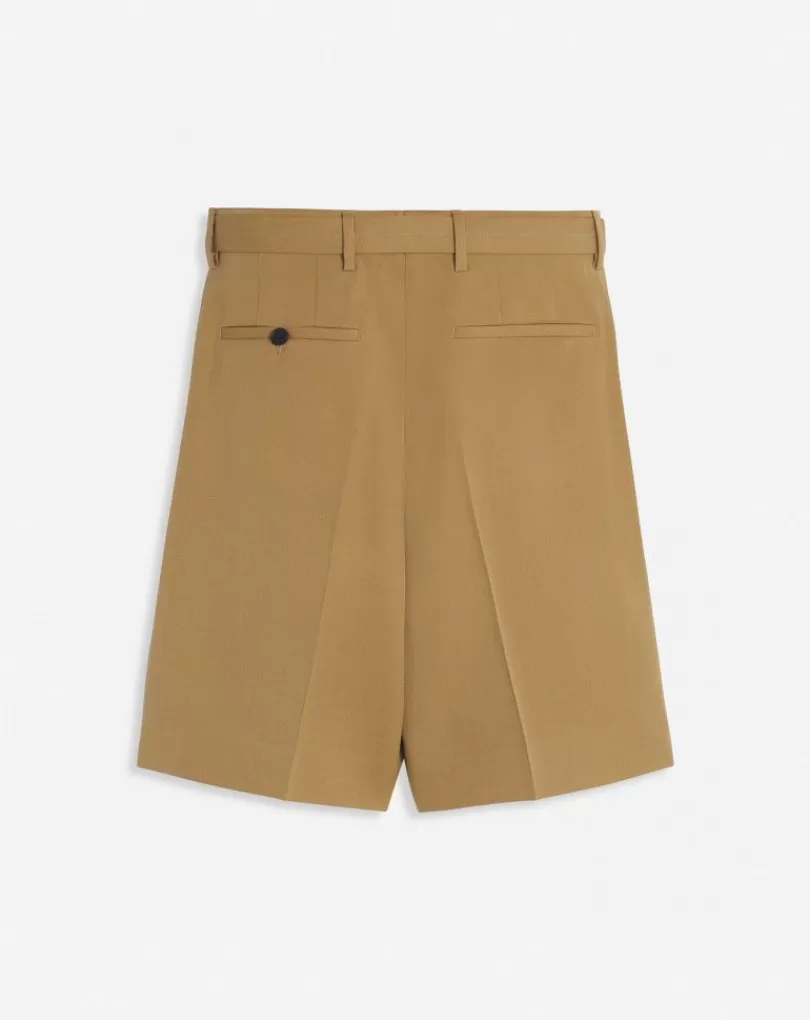 Cheap Klassieke Getailleerde Shorts Met Riem Heren Broeken En Korte Broeken