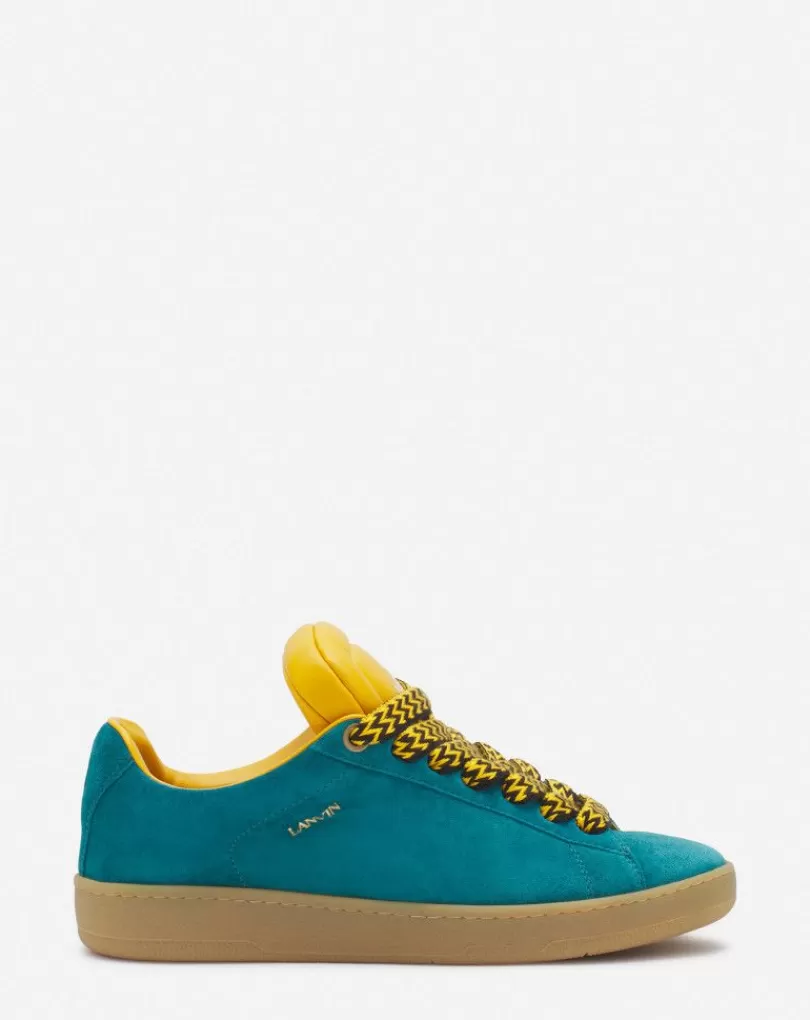 Shop X Future Hyper Curb Sneakers In Leer En Suede Voor Heren Heren Sneakers